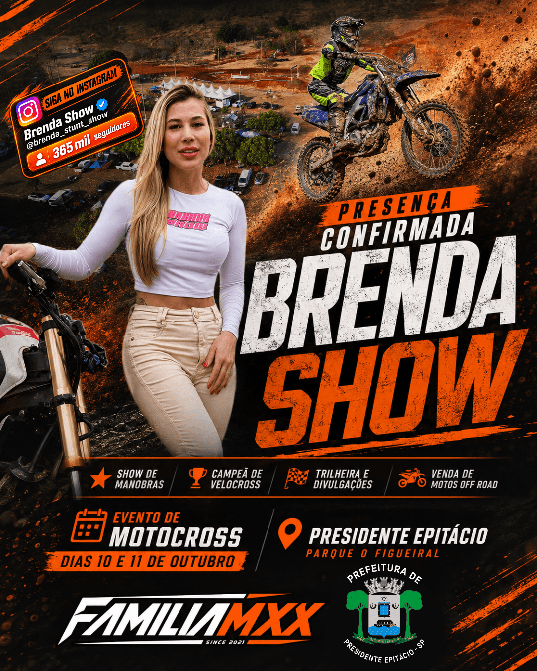 Brenda Show, convidada do FamiliaMXX